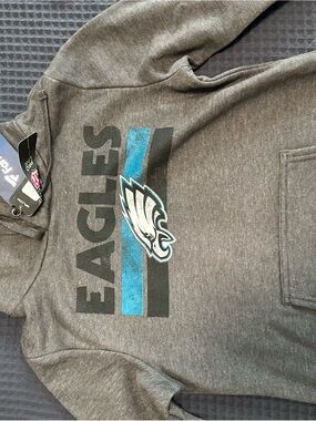 Fanatics Philadelphia Eagles Women’s Hoodie with Teal and Black Eagles Logo